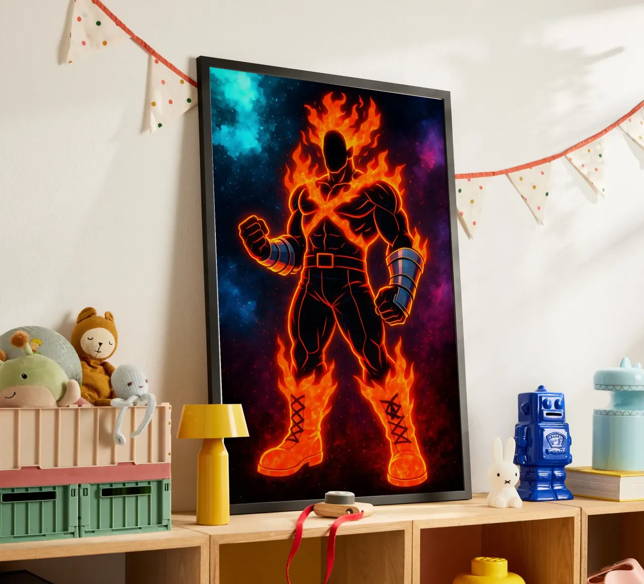 Soul Of my hero academia Endeavor carta hahnemühle da DGSoulheroes