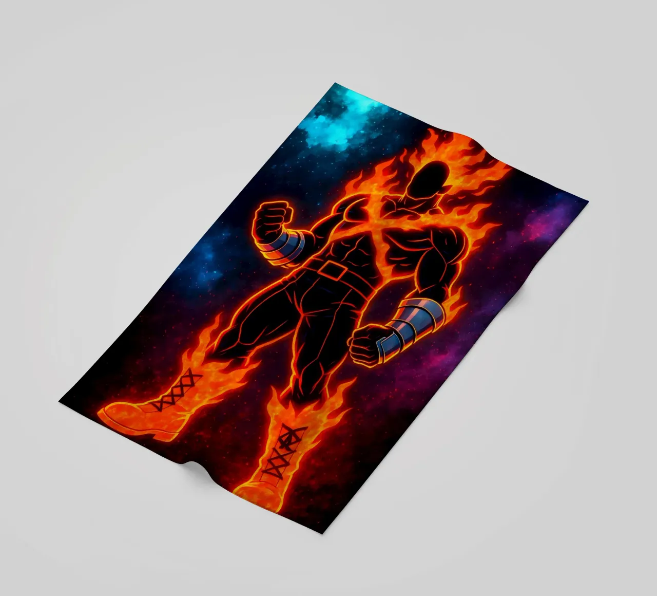 Soul Of my hero academia Endeavor telo mare da DGSoulheroes