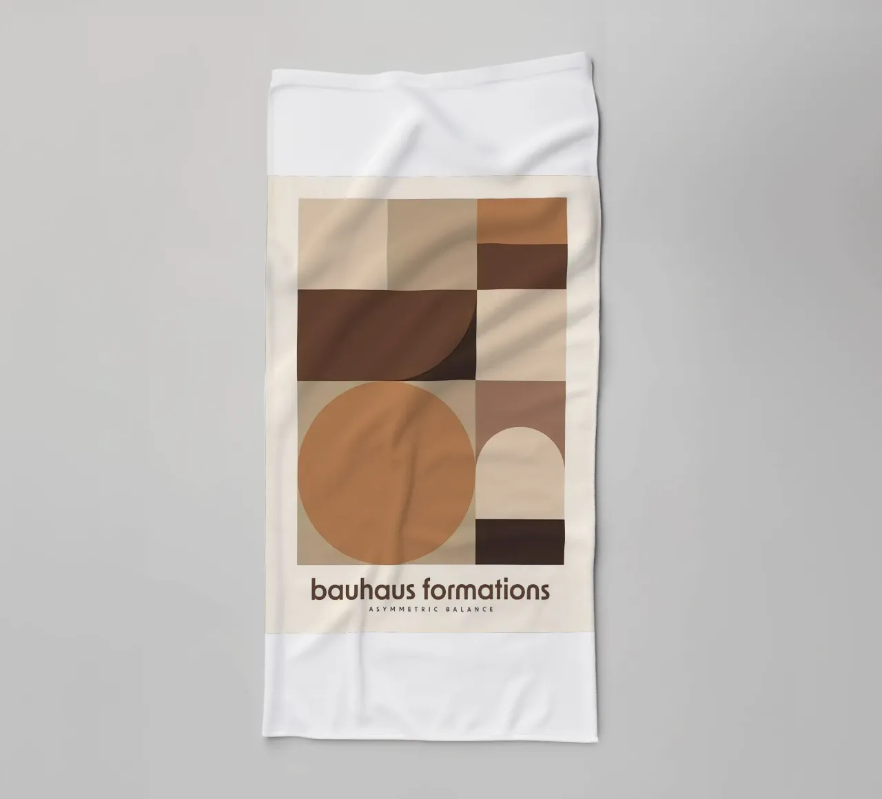 Bauhaus Formations towel by Narciso