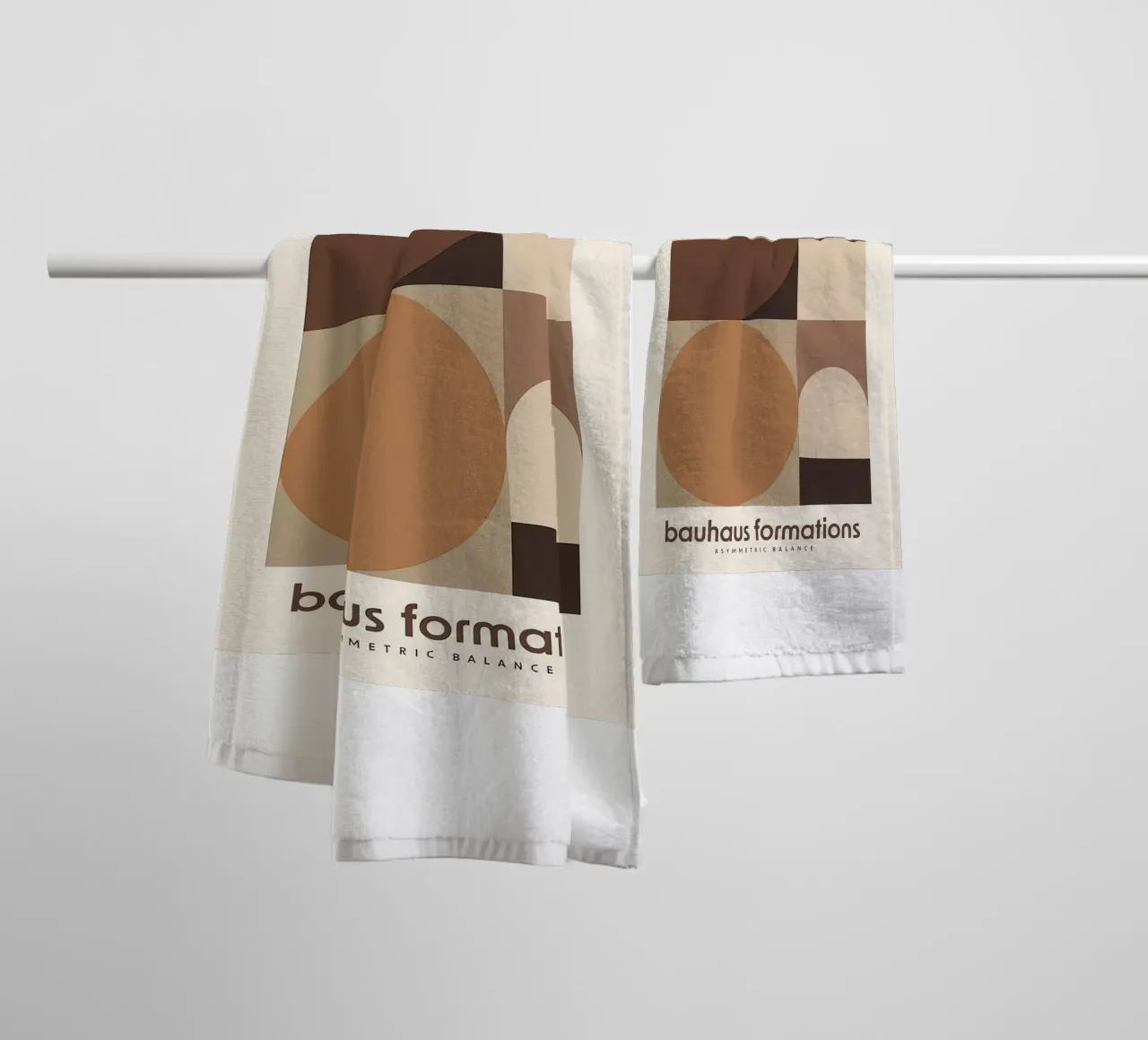 Bauhaus Formations towel by Narciso
