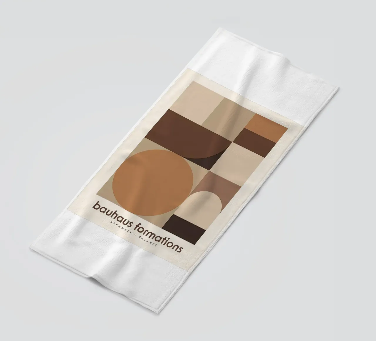 Bauhaus Formations beach towel by Narciso
