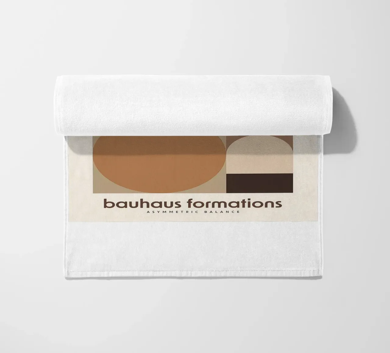 Bauhaus Formations beach towel by Narciso