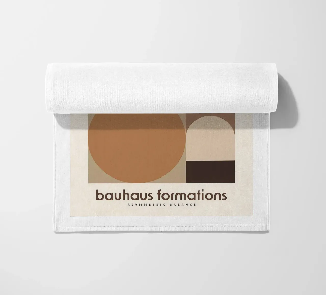 Bauhaus Formations beach towel by Narciso