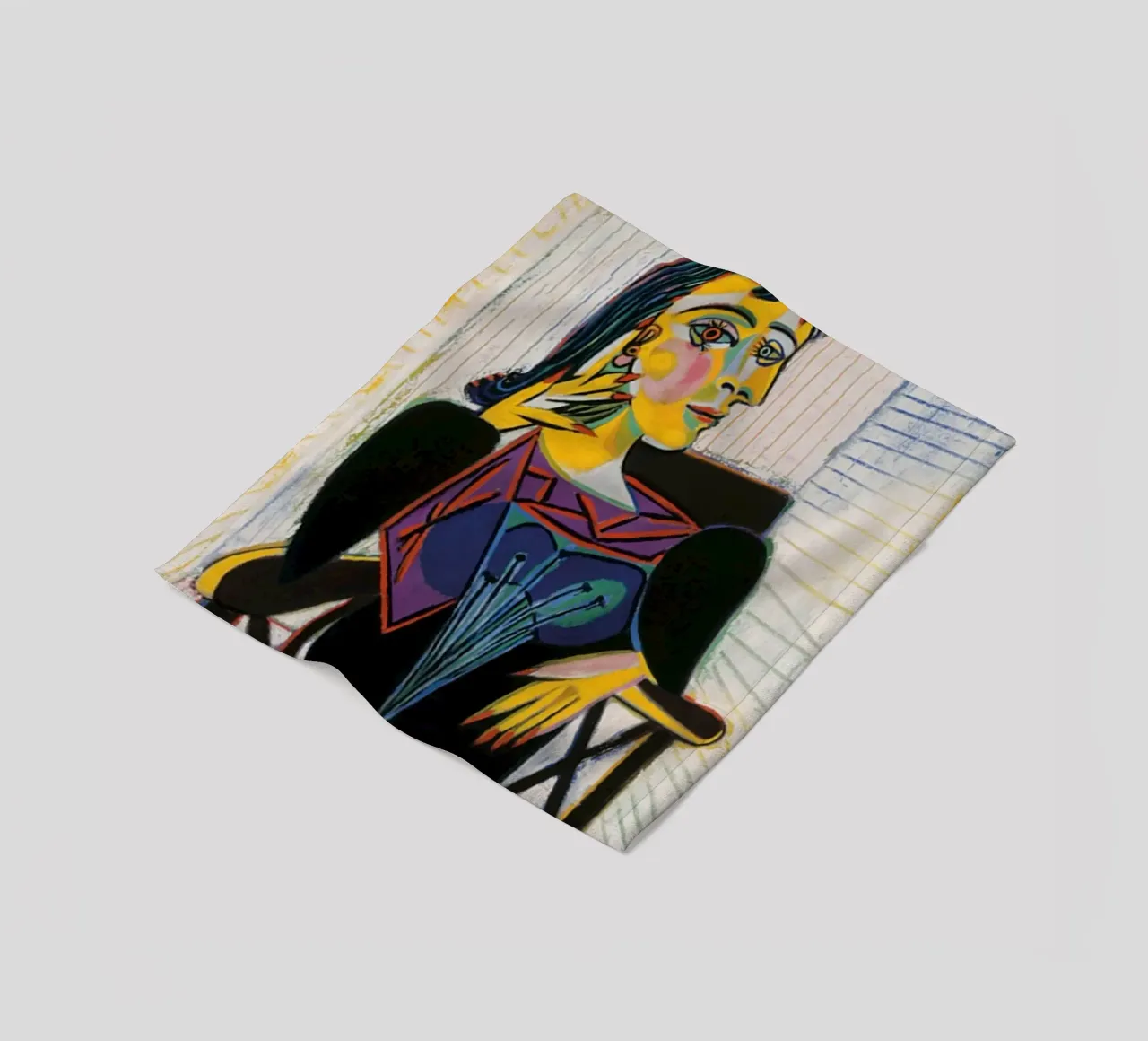 Ritratto di Dora Maar coperta in pile da Susanprint