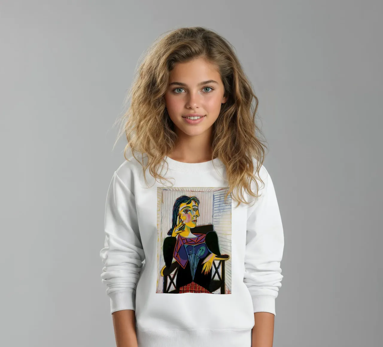Ritratto di Dora Maar felpa bambino da Susanprint