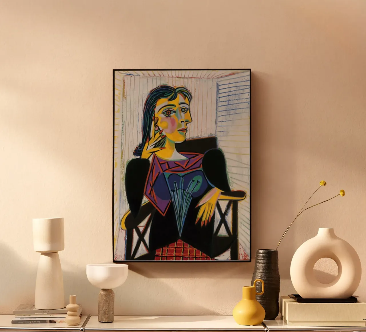 Ritratto di Dora Maar alluminio dibond da Susanprint