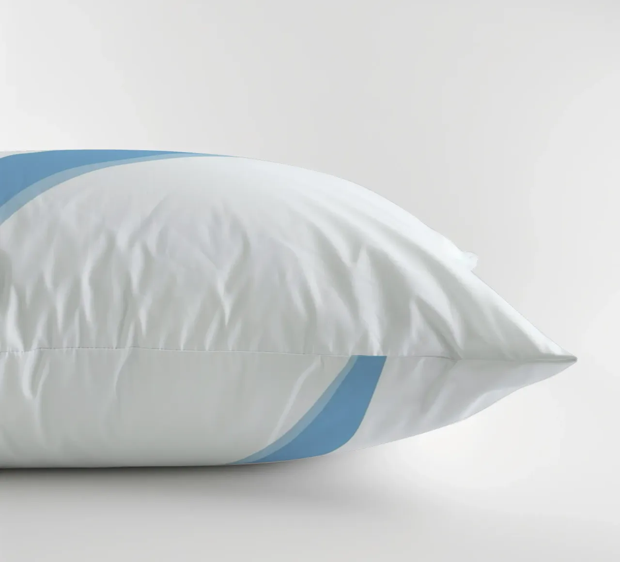 Stampa pop art minimalista con fulmine blu cuscino da homdeco