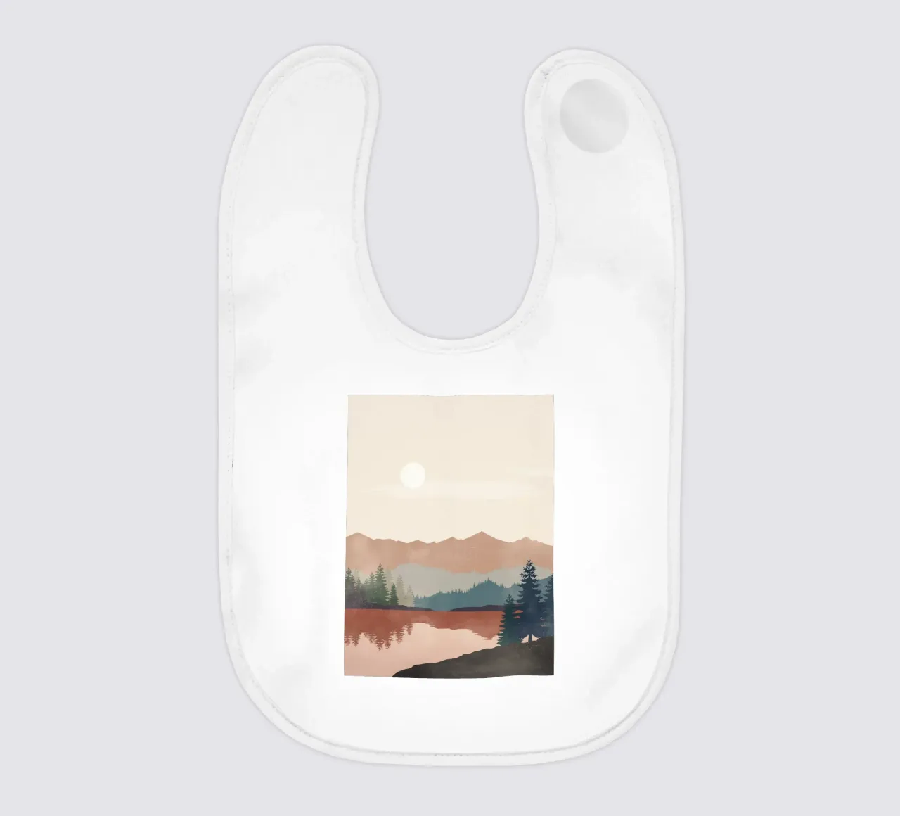 Paesaggio al tramonto bavaglino da LeaDArt