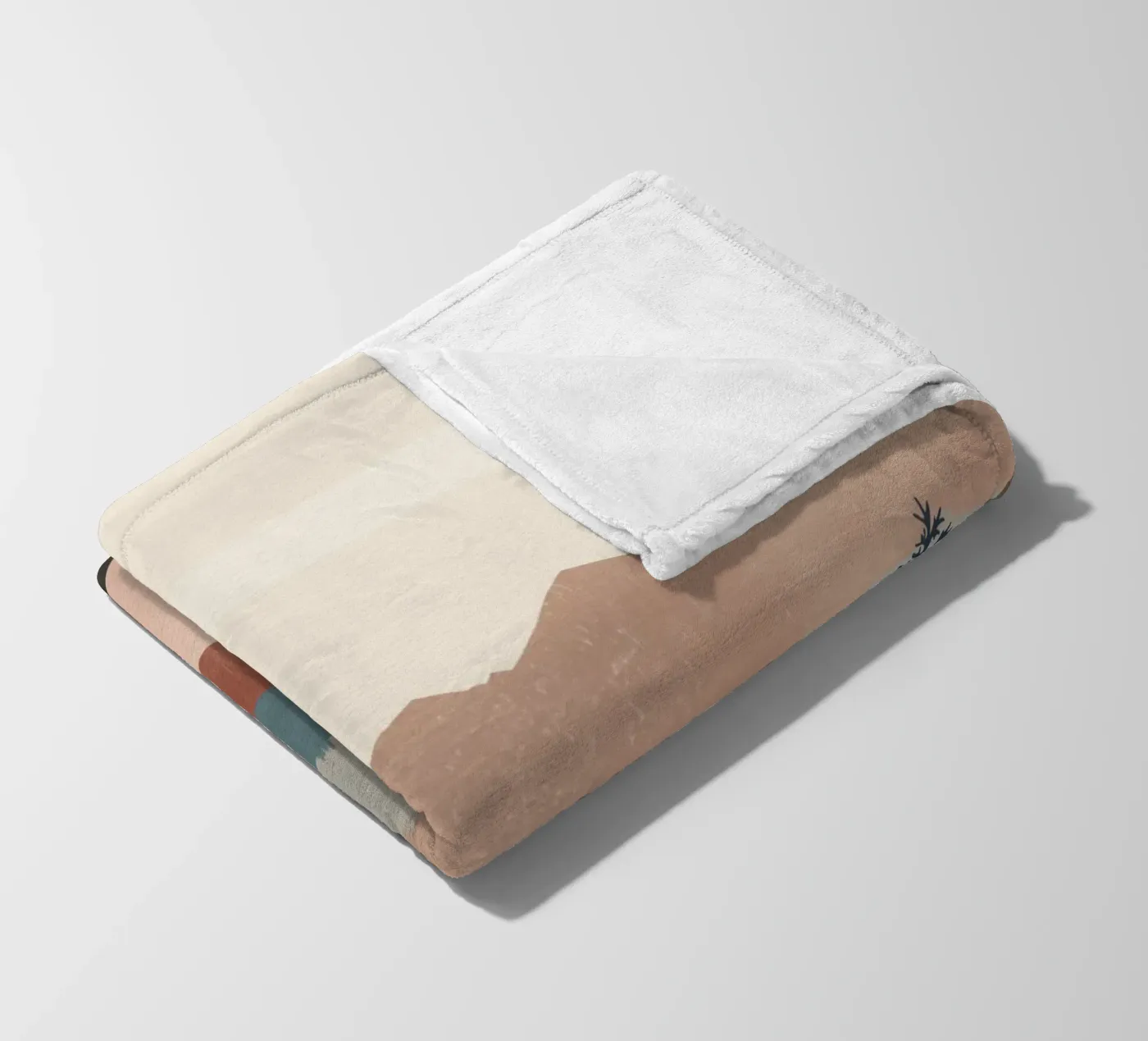 Sunset Landscape Fleecedecke von LeaDArt