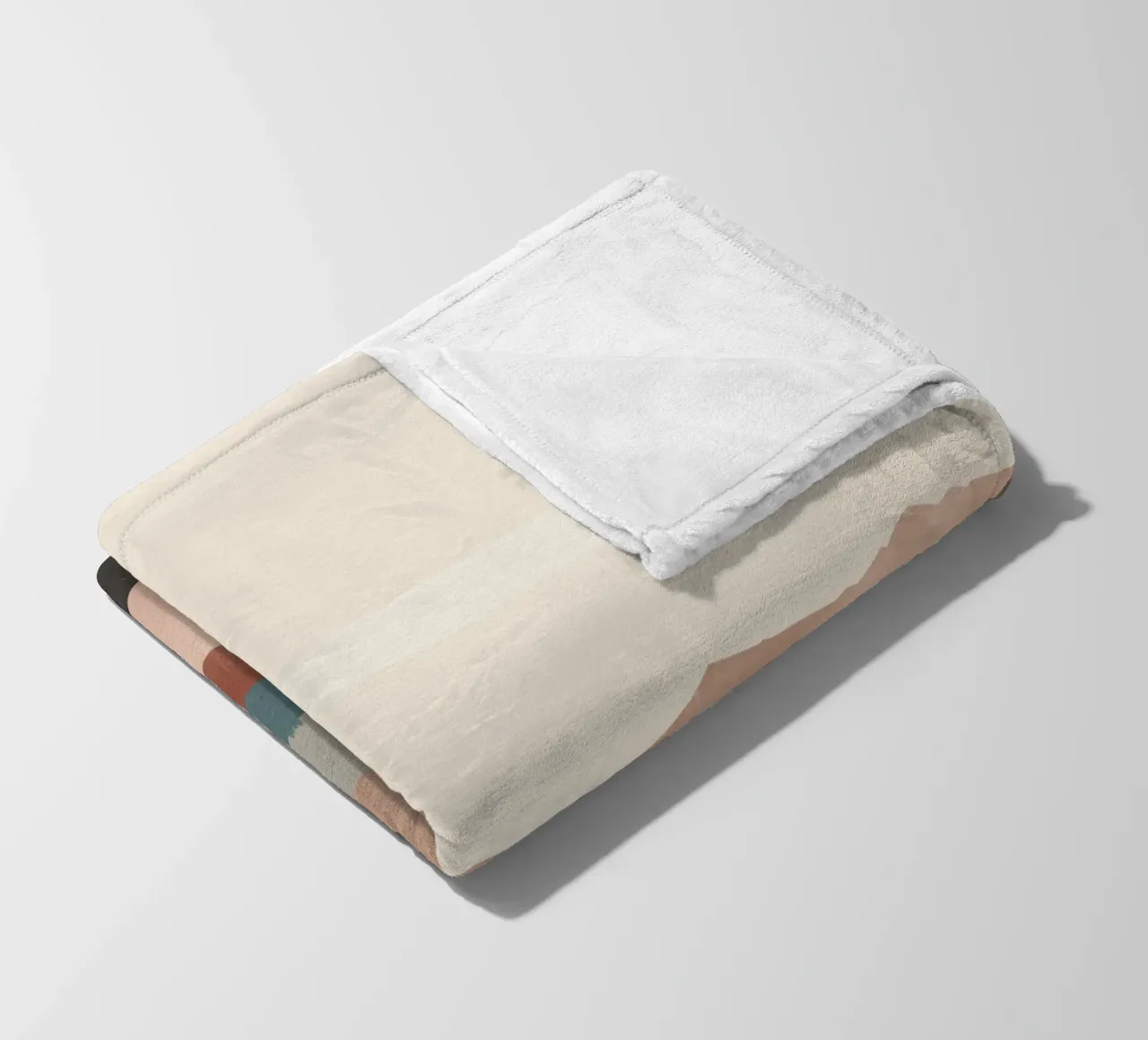 Paesaggio al tramonto coperta in pile da LeaDArt