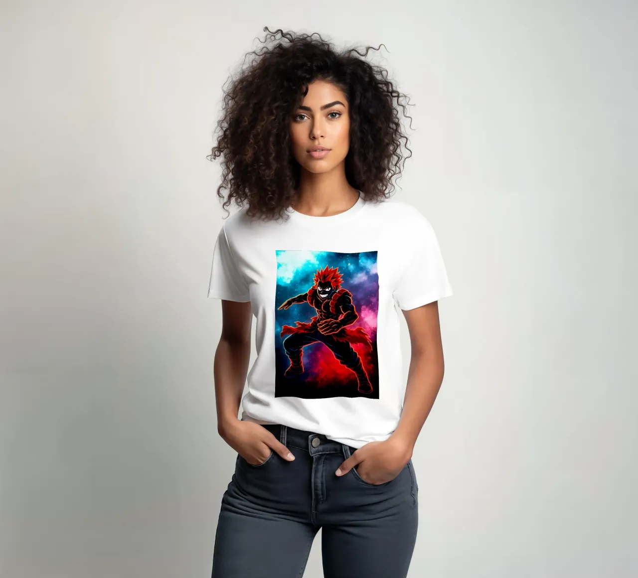 Soul Of my hero academia Kirishima Eijirou t-shirt da DGSoulheroes
