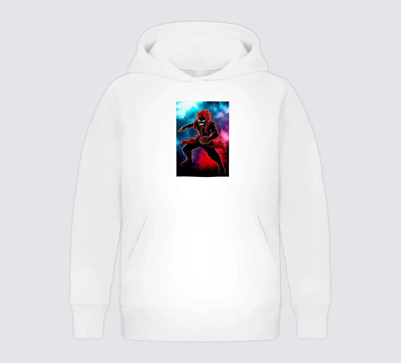 Soul Of my hero academia Kirishima Eijirou kinder hoodie van DGSoulheroes