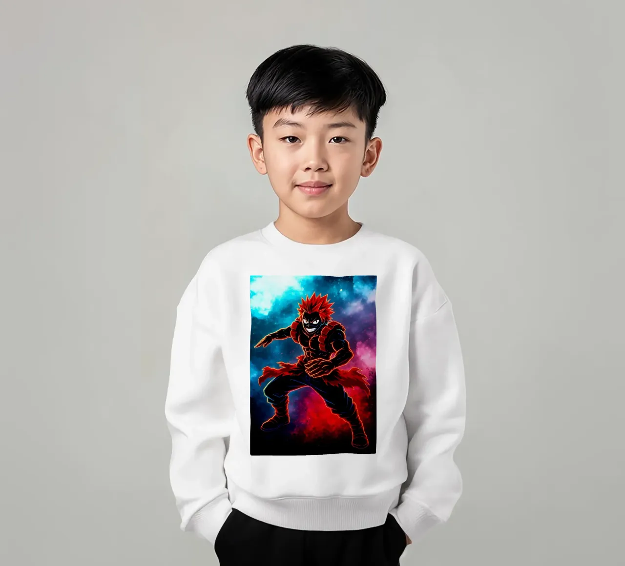 Soul Of my hero academia Kirishima Eijirou felpa bambino da DGSoulheroes