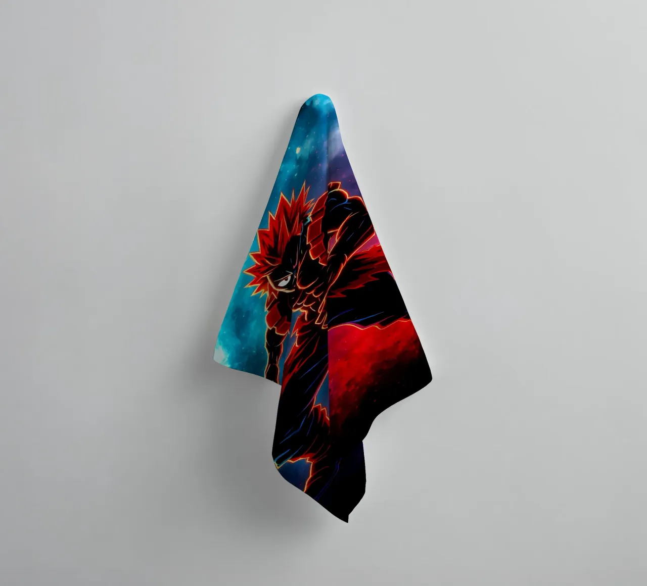 Soul Of my hero academia Kirishima Eijirou asciugamano da bagno da DGSoulheroes