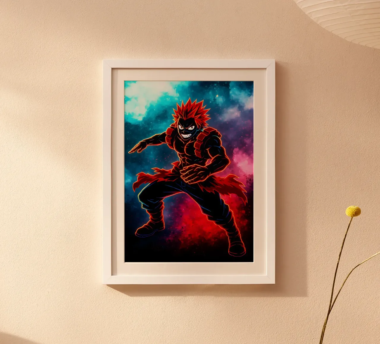 Soul Of my hero academia Kirishima Eijirou carta hahnemühle da DGSoulheroes