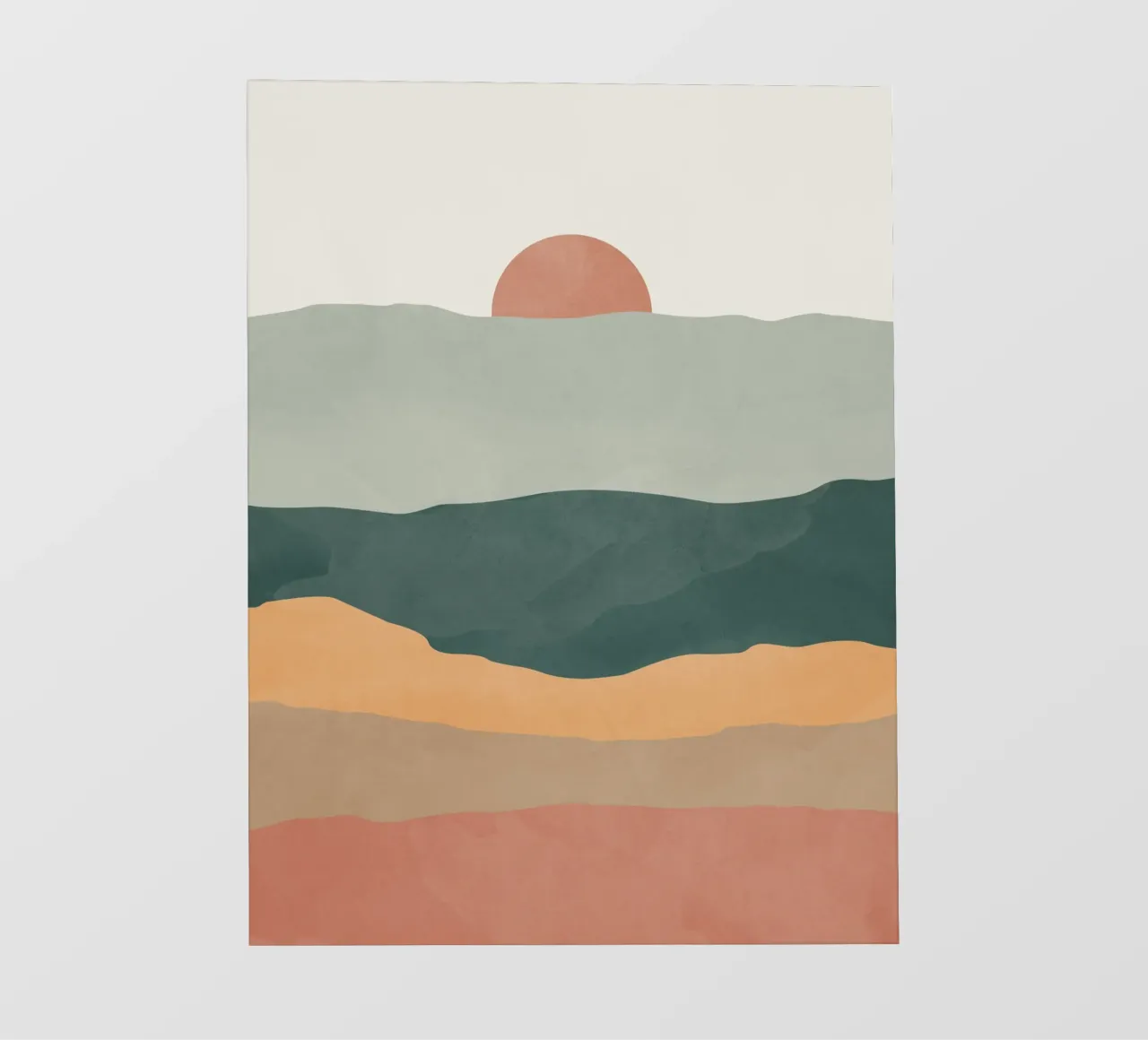 Paesaggio a strati telo in pvc da LeaDArt