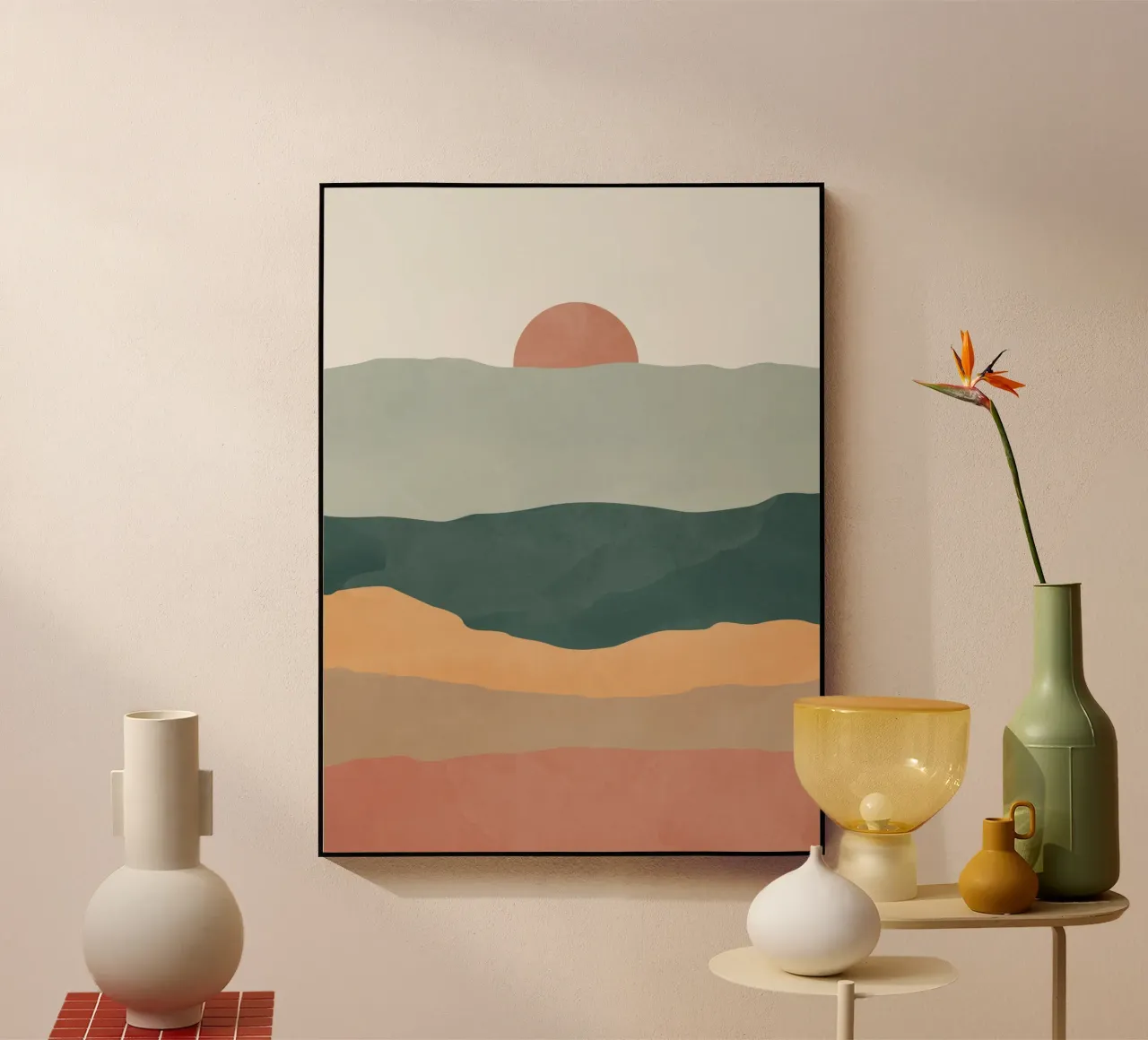 Layered Landscape plexiglass da LeaDArt