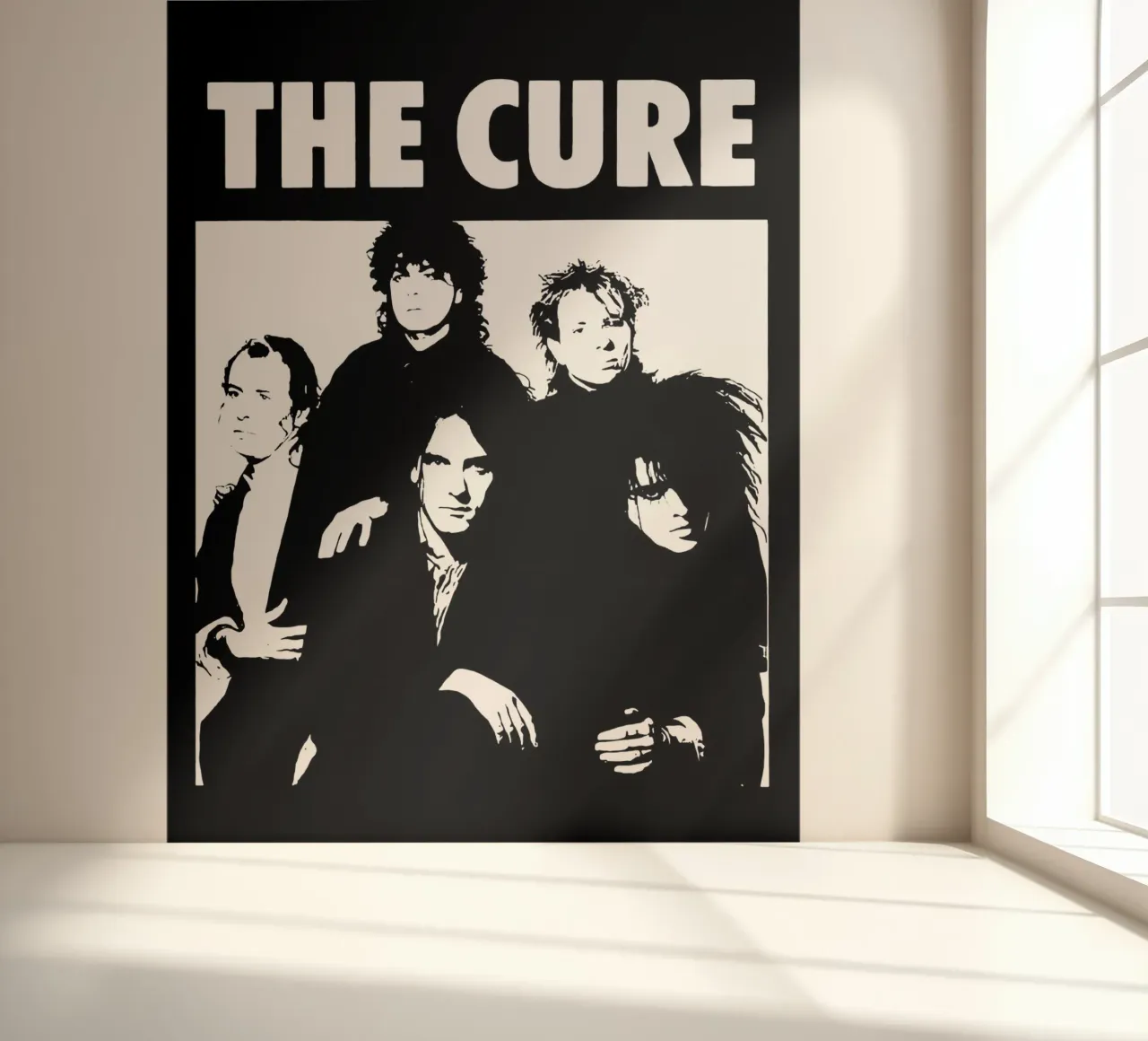 boys dont care la cura papel para pared de music soul