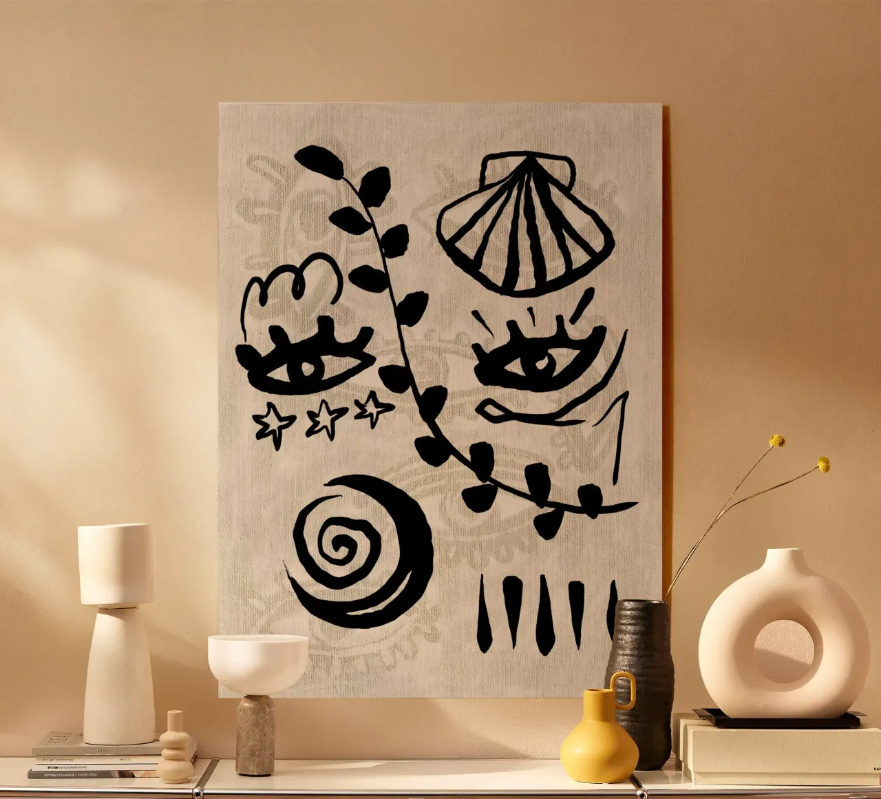 SUMMER HUES plexiglass da Shatha Al Dafai