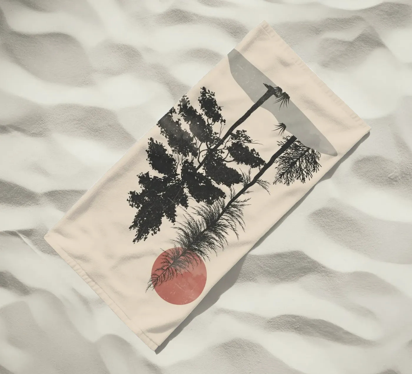 Forest Silhouettes telo mare da LeaDArt