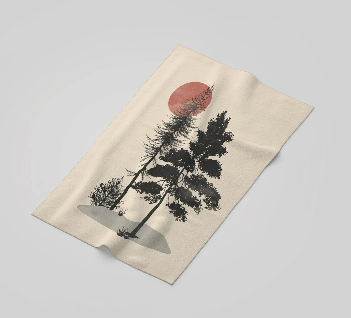 Forest Silhouettes telo mare da LeaDArt