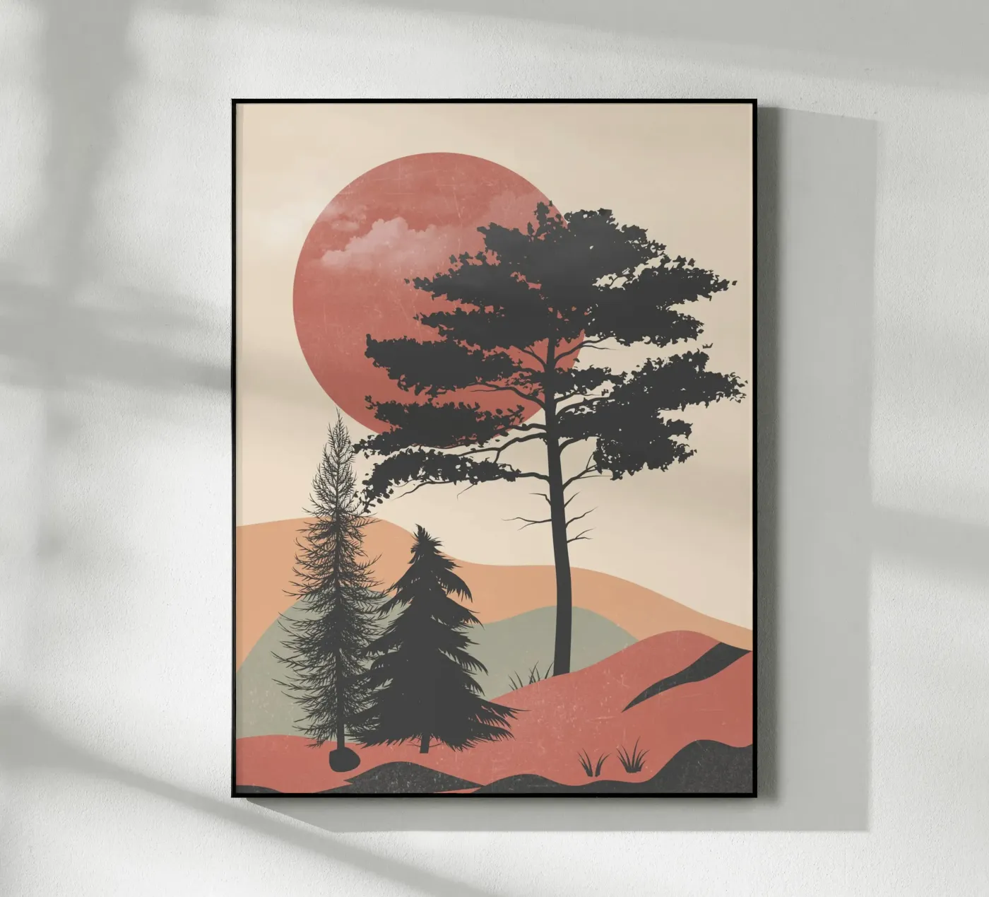 Red Sun Rising plexiglass da LeaDArt