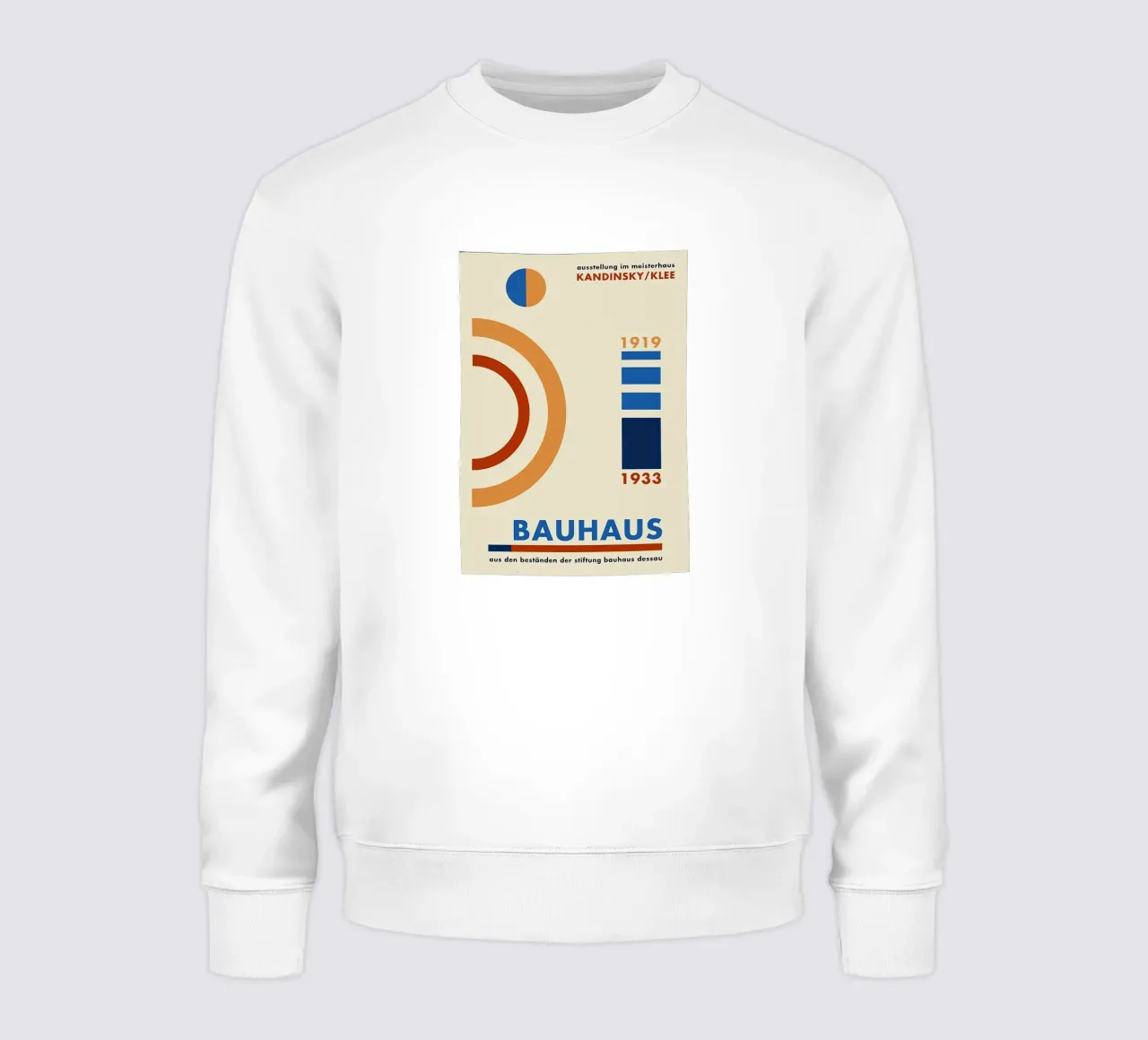 Bauhaus 1919 sweatshirt by Narciso