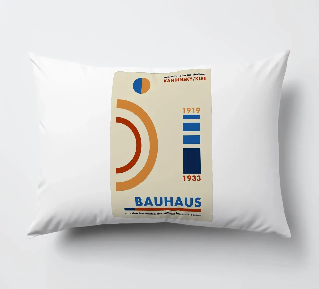 Bauhaus 1919 decorative cushion by Narciso