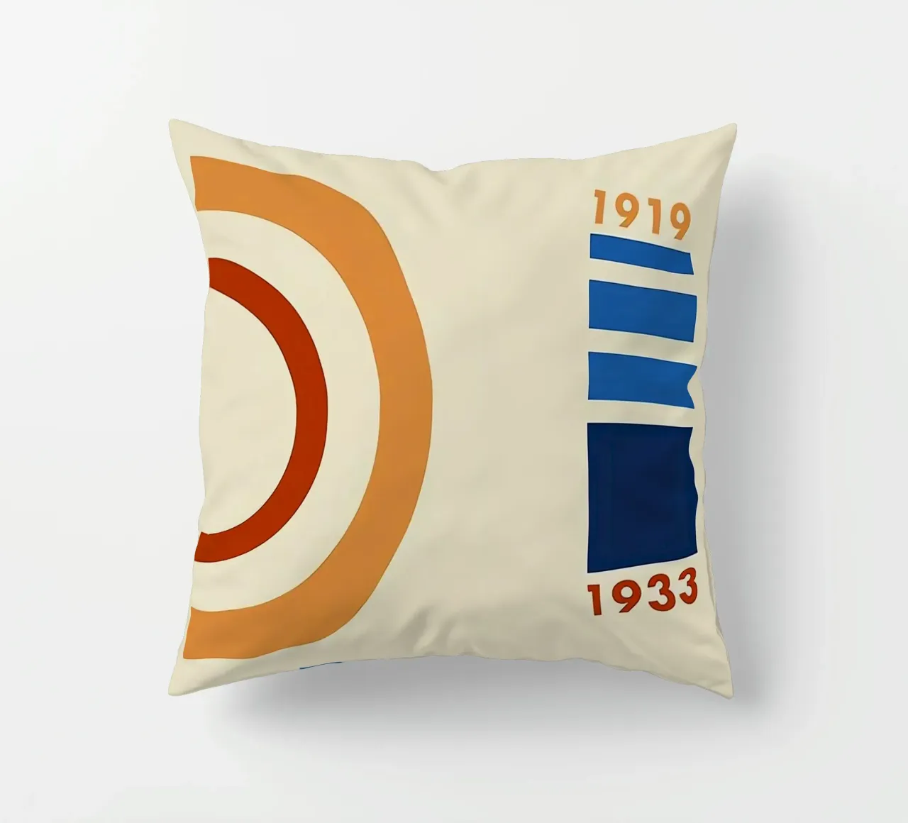 Bauhaus 1919 decorative cushion by Narciso