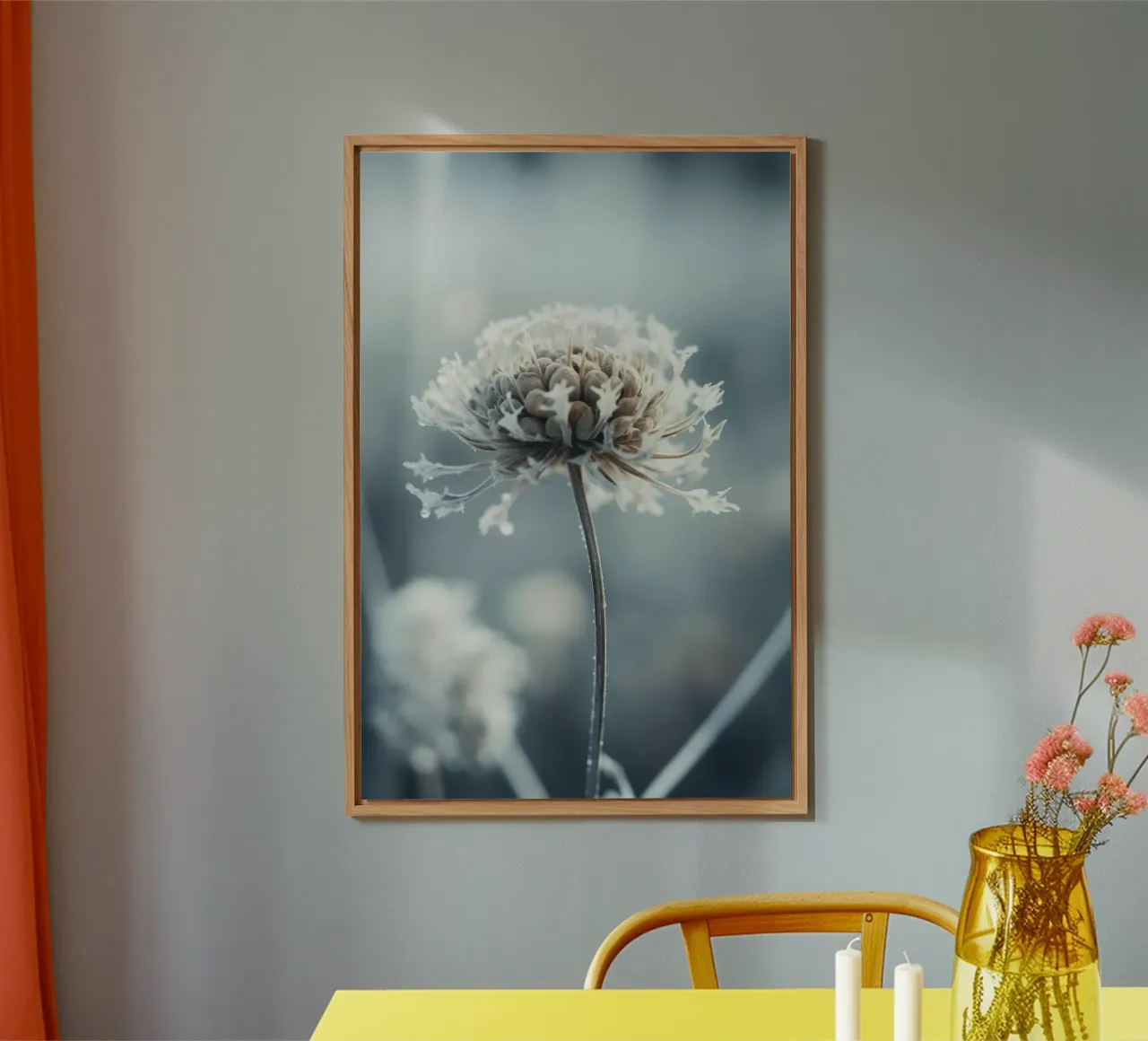 Frozen Flower No 5 pannello forex da treechild