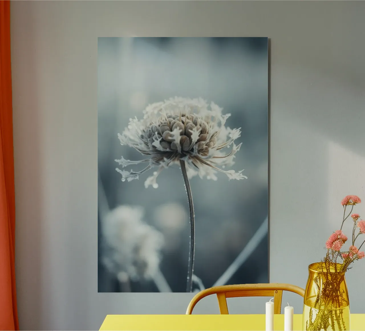 Frozen Flower No 5 pannello forex da treechild