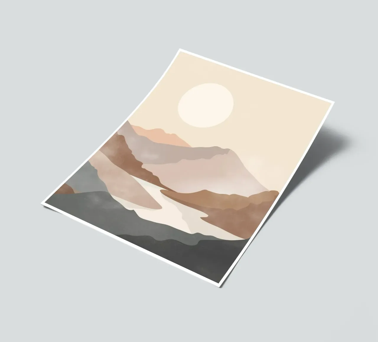 Soft River View Stickerbogen von LeaDArt
