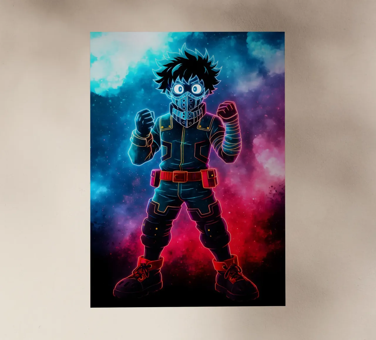 Soul Of my hero academia Midoriya Izuku pellicola backlit da DGSoulheroes