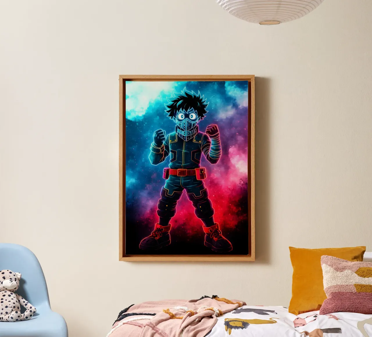 Soul Of my hero academia Midoriya Izuku canvas by DGSoulheroes