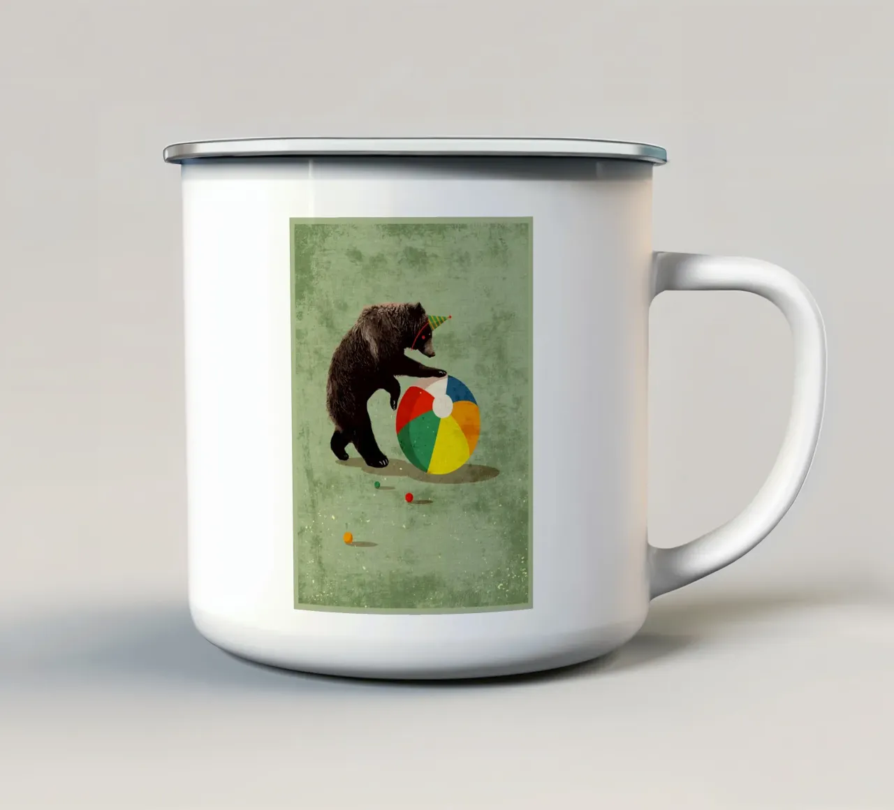 Spettacolo tazza in smalto da Shawna Studio