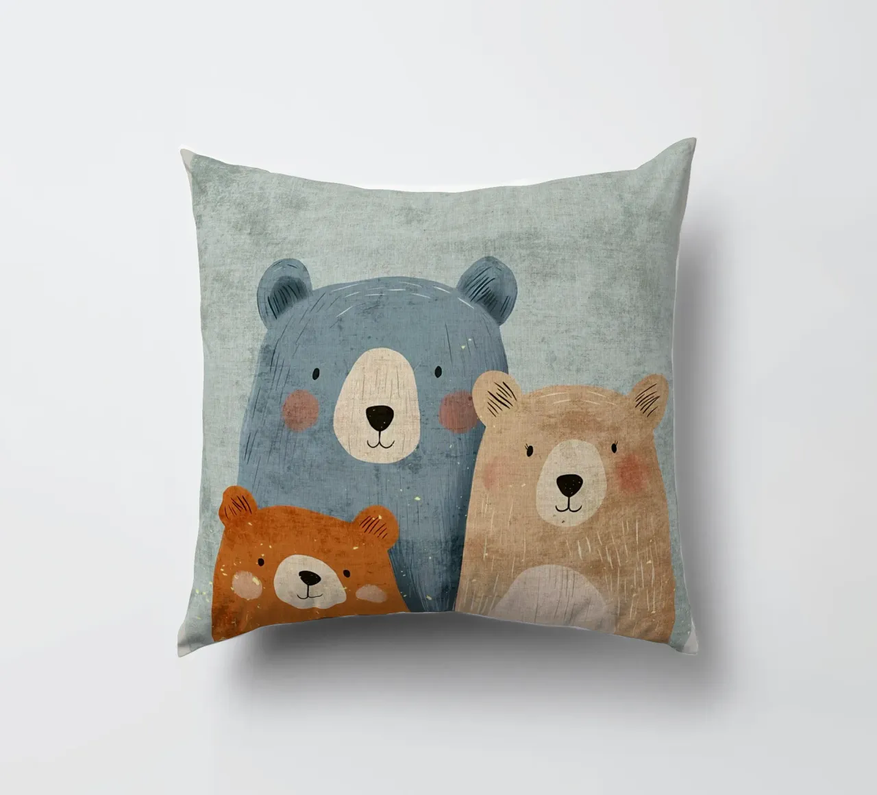 Tre simpatici orsi cuscino da Shawna Studio