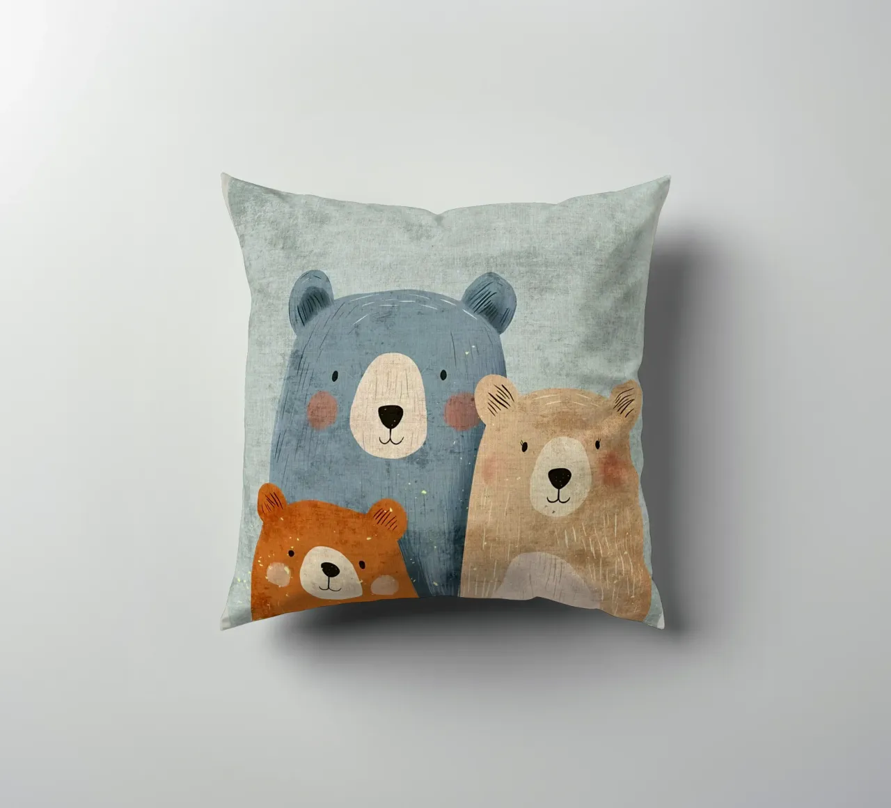 Tre simpatici orsi cuscino da Shawna Studio