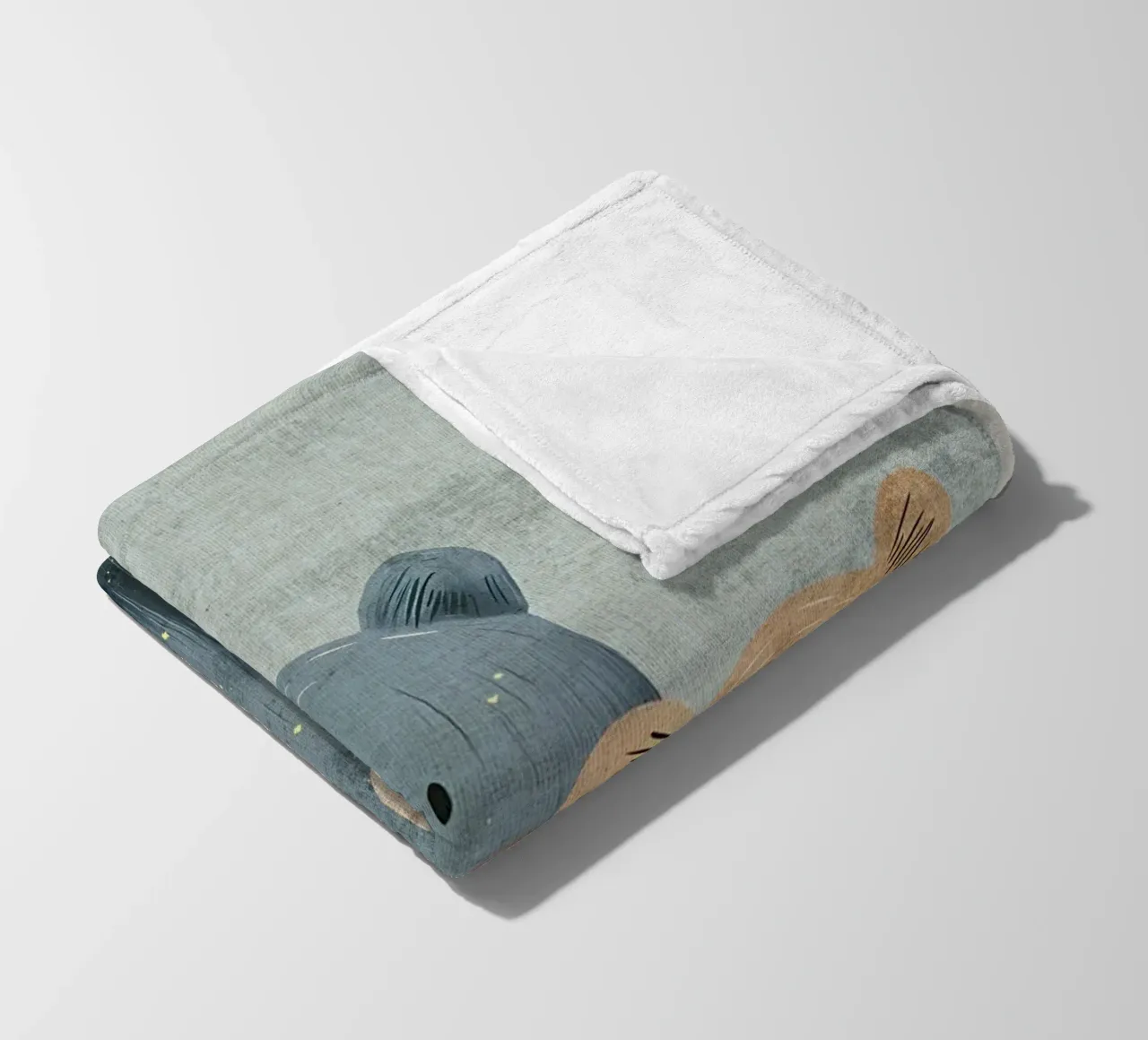 Tre simpatici orsi coperta in pile da Shawna Studio