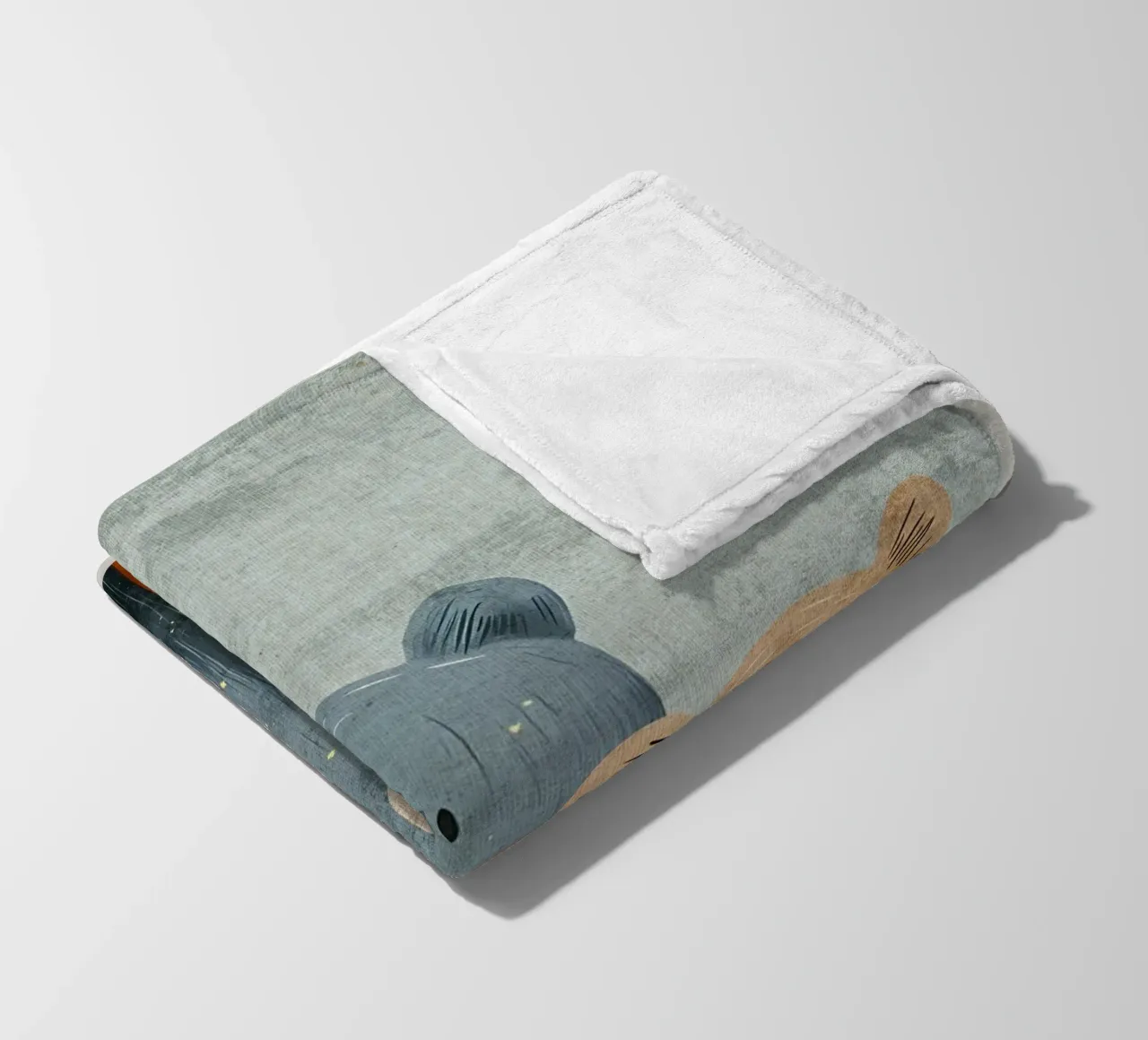 Tre simpatici orsi coperta in pile da Shawna Studio
