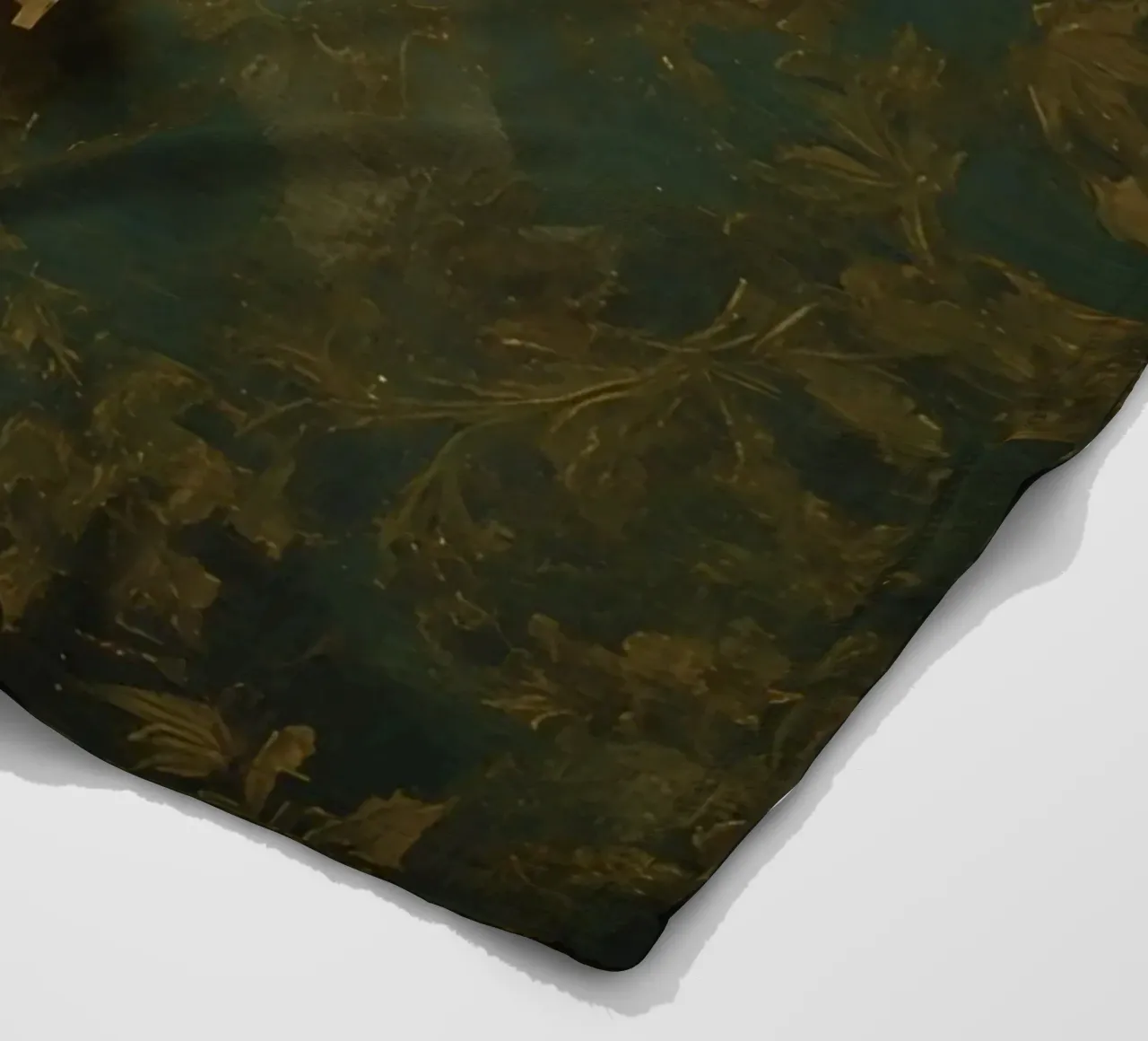 Key hanging against a textured background with intricate flo fleece blanket by DesignDoodle