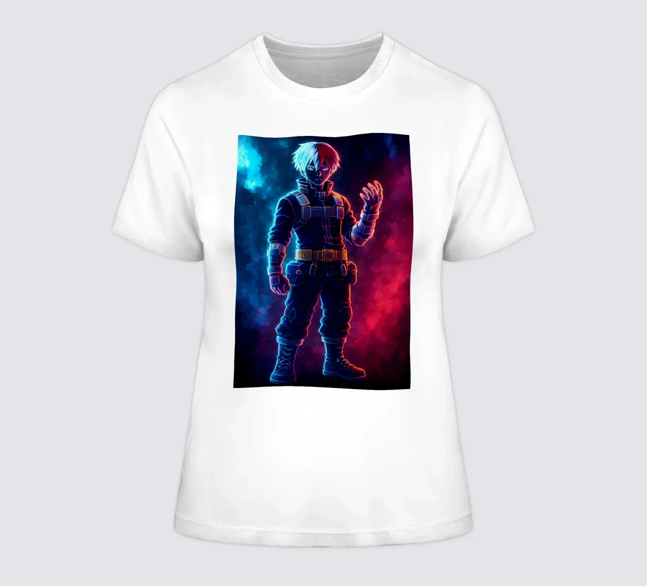 Soul Of my hero academia Todoroki Shouto t-shirt da donna da DGSoulheroes