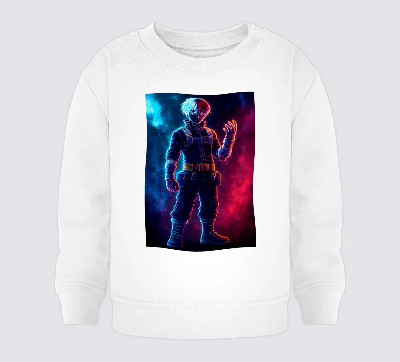 Soul Of my hero academia Todoroki Shouto felpa neonato da DGSoulheroes