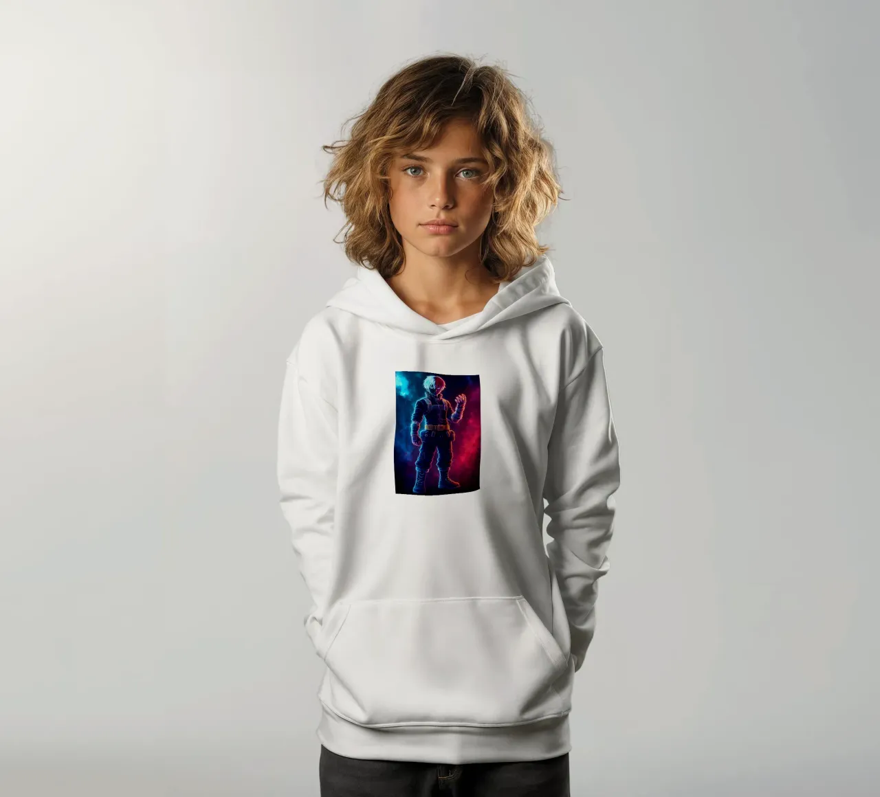 Soul Of my hero academia Todoroki Shouto felpa bambino con cappuccio da DGSoulheroes