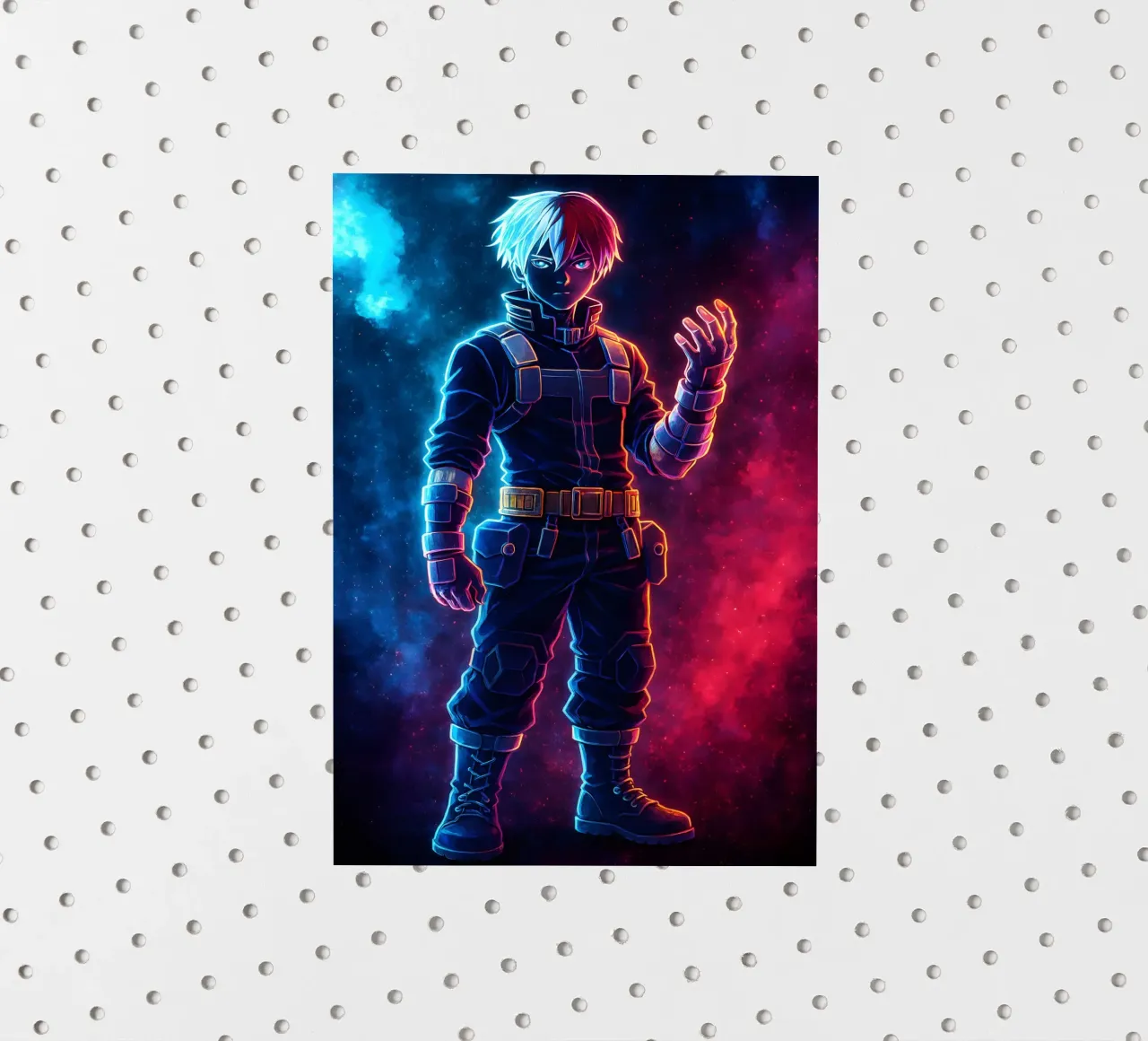 Soul Of my hero academia Todoroki Shouto adesivo da DGSoulheroes