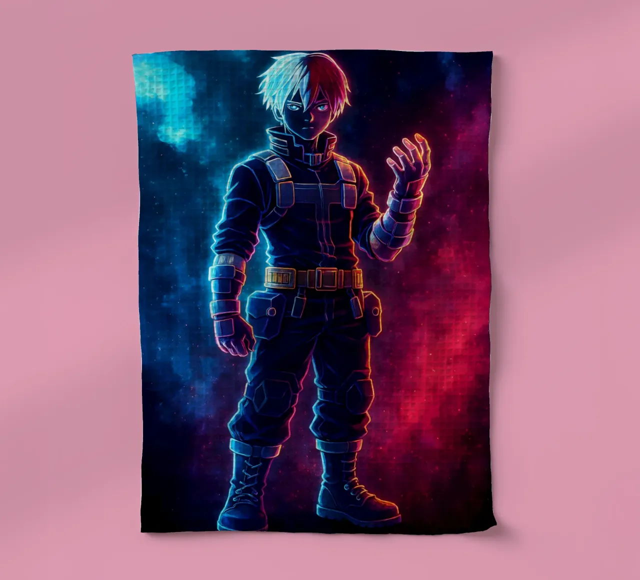 Soul Of my hero academia Todoroki Shouto canovaccio da cucina da DGSoulheroes