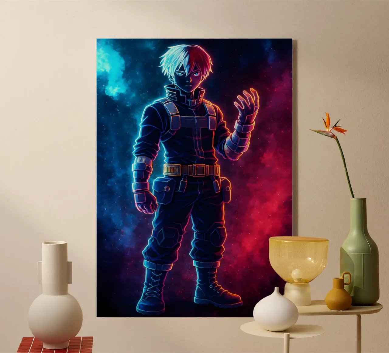 Soul Of my hero academia Todoroki Shouto plexiglass da DGSoulheroes
