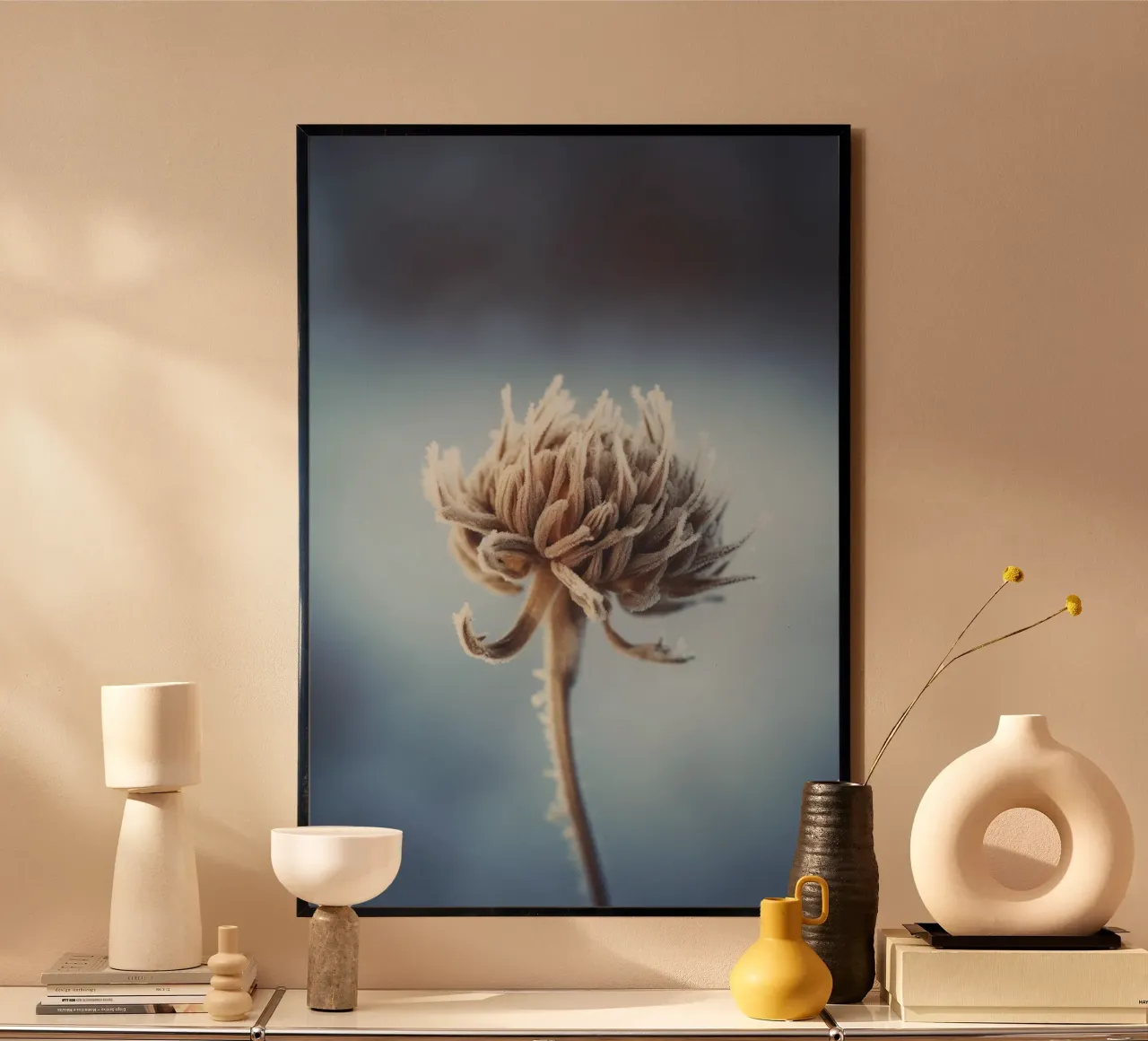 Frozen Flower No 4 poster da treechild
