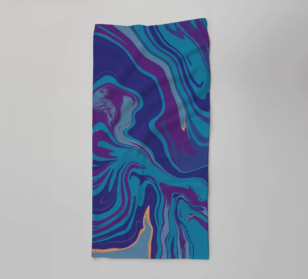 Marble flow 03 towel by Little Dean