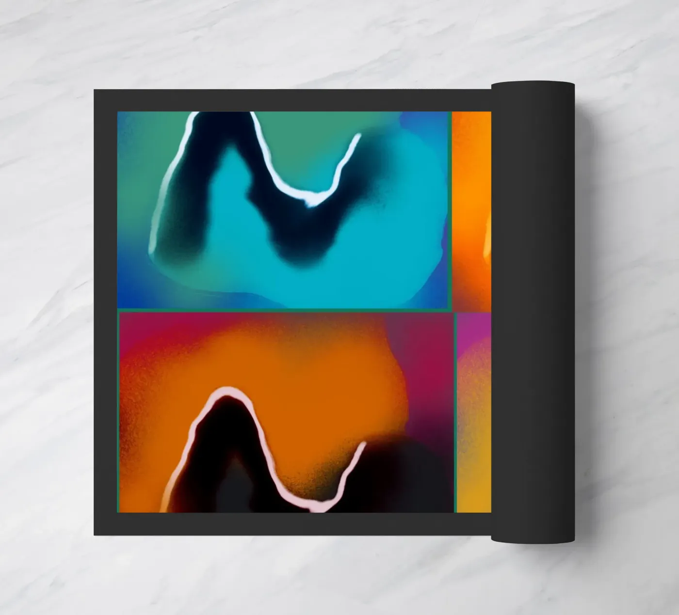 Treble pairing doormat by Little Dean