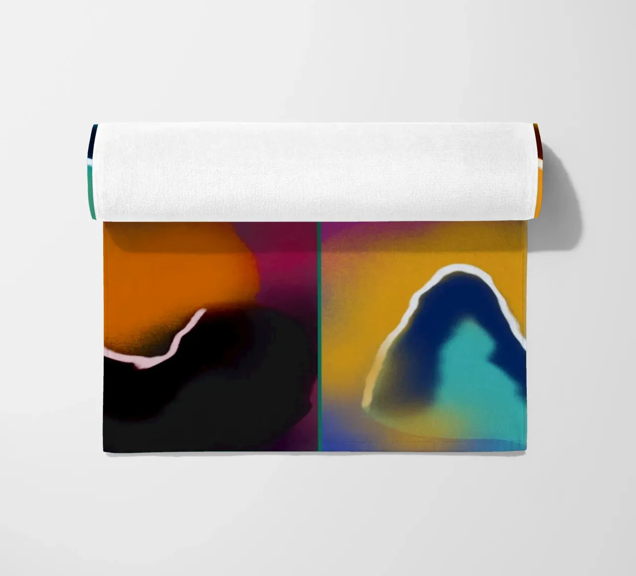 Treble pairing beach towel by Little Dean